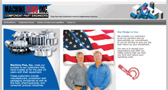 Desktop Screenshot of machineplusinc.net